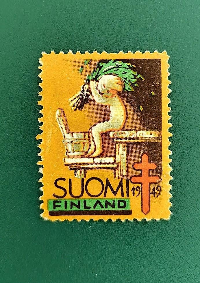 Finland : TBC sluitzegel 1949 postfris, Verzenden, Overige thema's