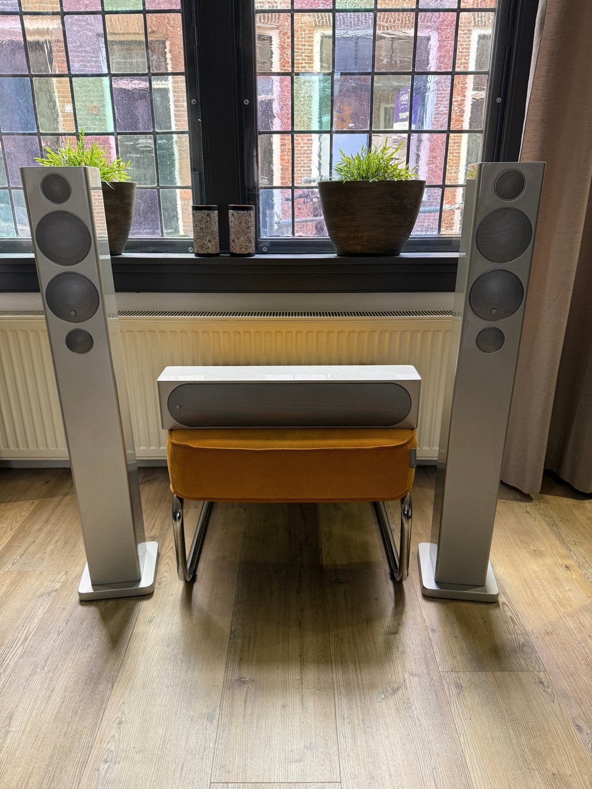 Monitor Audio Radius 270 HD Speakerset met Center Speaker, Vloerstaande luidspreker, Ophalen of Verzenden, Zo goed als nieuw, Monitor Audio