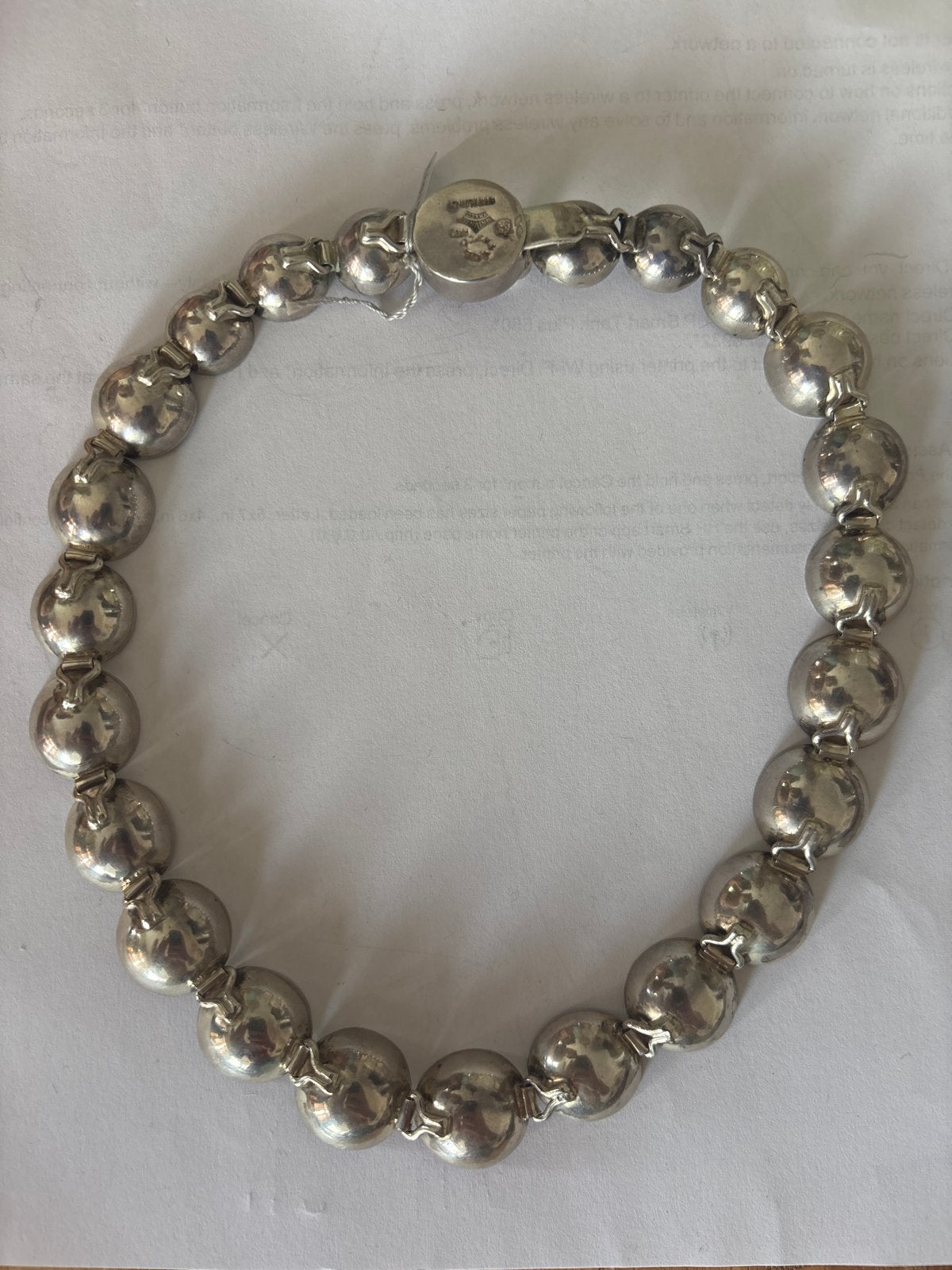 925 Sterling Zilveren Ketting - 105 gram, Ophalen of Verzenden, Gebruikt, Zilver