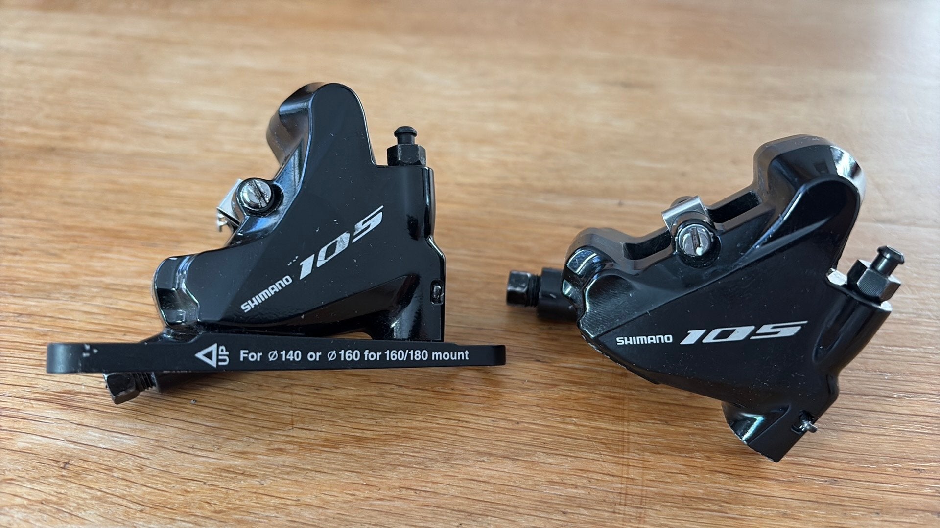 Shimano 105 remklauwen BR-R7070 voor + achter, Fietsen en Brommers, Fietsonderdelen, Remmen, Gebruikt, Ophalen of Verzenden, Aluminium