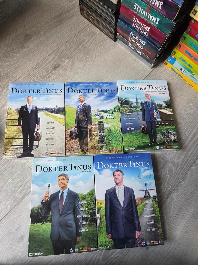 Dokter Tinus - Complete serie seizoen 1 tm 5, Cd's en Dvd's, Dvd's | Tv en Series, Alle leeftijden, Ophalen of Verzenden, Zo goed als nieuw