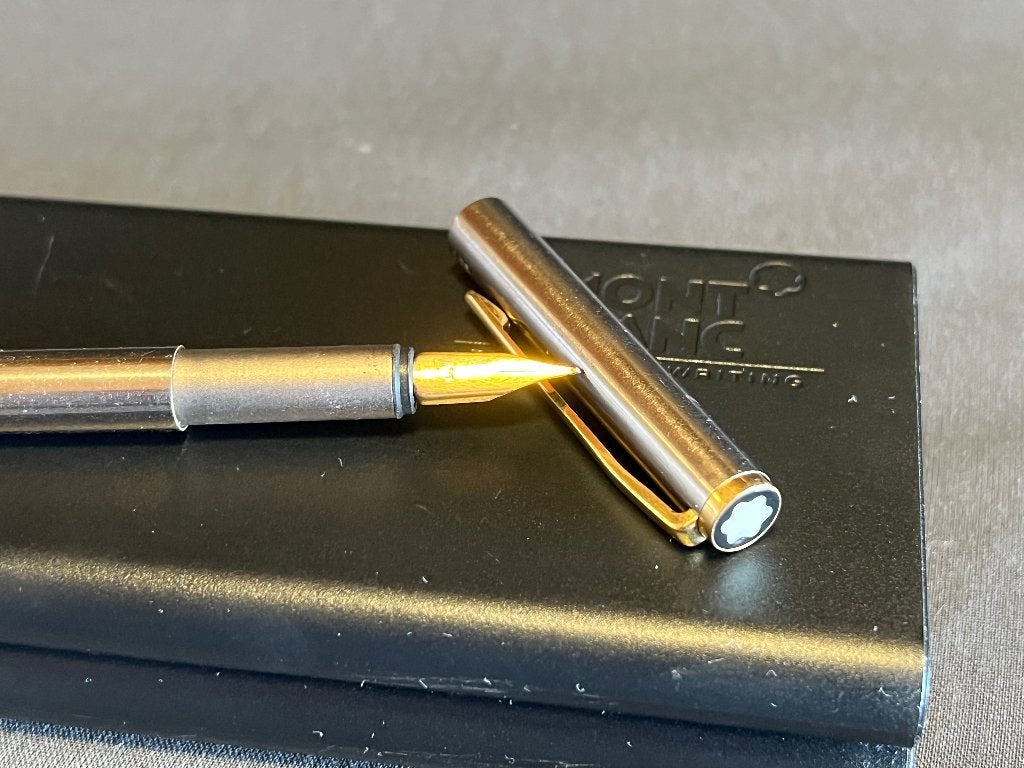 Montblanc Noblesse Nr. 1128 Vulpen, Verzamelen, Met doosje, Ophalen of Verzenden, Zo goed als nieuw, Vulpen