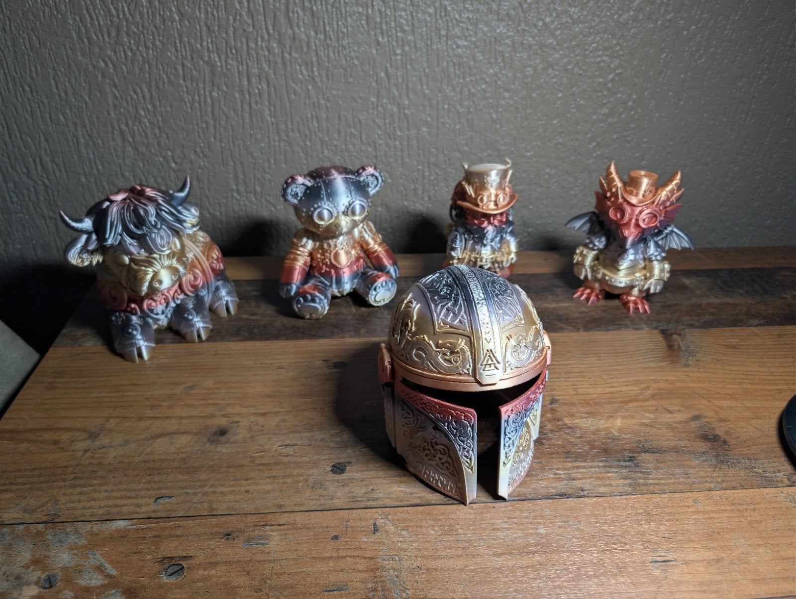 Steampunk beeldjes 15 cm, Ophalen