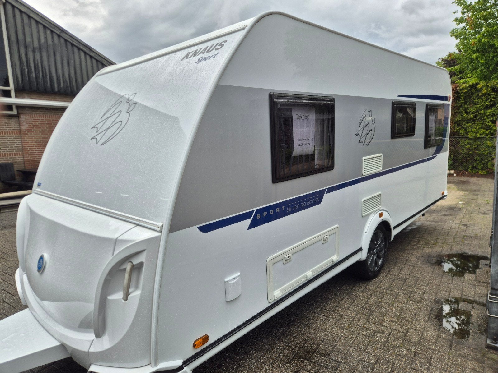 Knaus 500 fu Sport Silver Selection Caravan, Caravans en Kamperen, Koelkast, Rondzit, Particulier, Knaus
