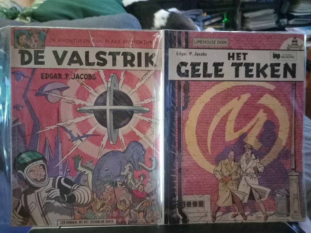 8 x blake en mortimer 20 euro weg is weg, Meerdere stripboeken, Ophalen of Verzenden, Zo goed als nieuw