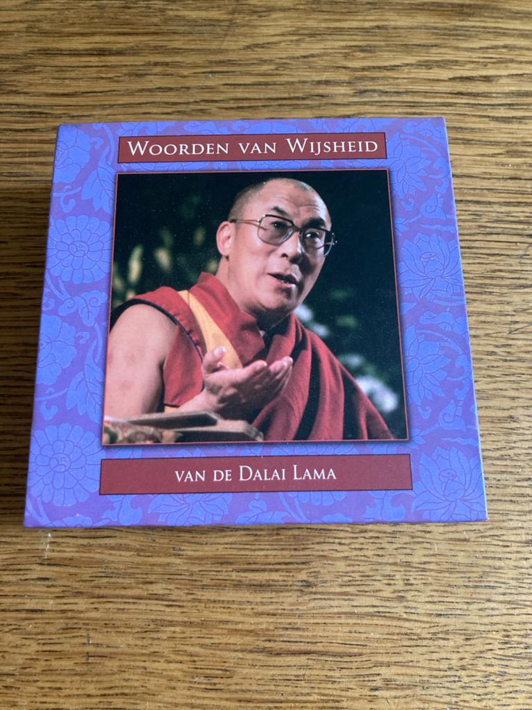 Woorden van Wijsheid van de Dalai Lama - Inspiratiekaarten, Ophalen of Verzenden, Zo goed als nieuw, Spiritualiteit algemeen, Overige typen