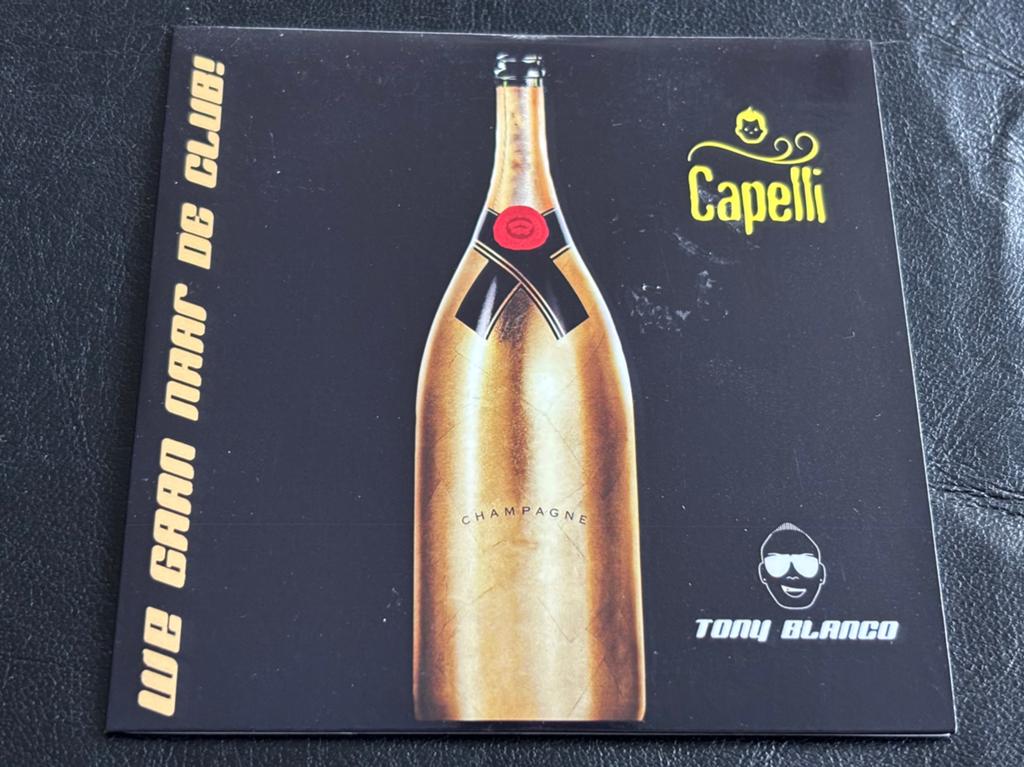 Tony Blanco - We Gaan Naar De Club! Promo CD Single Capelli, Ophalen of Verzenden, Nederlandstalig