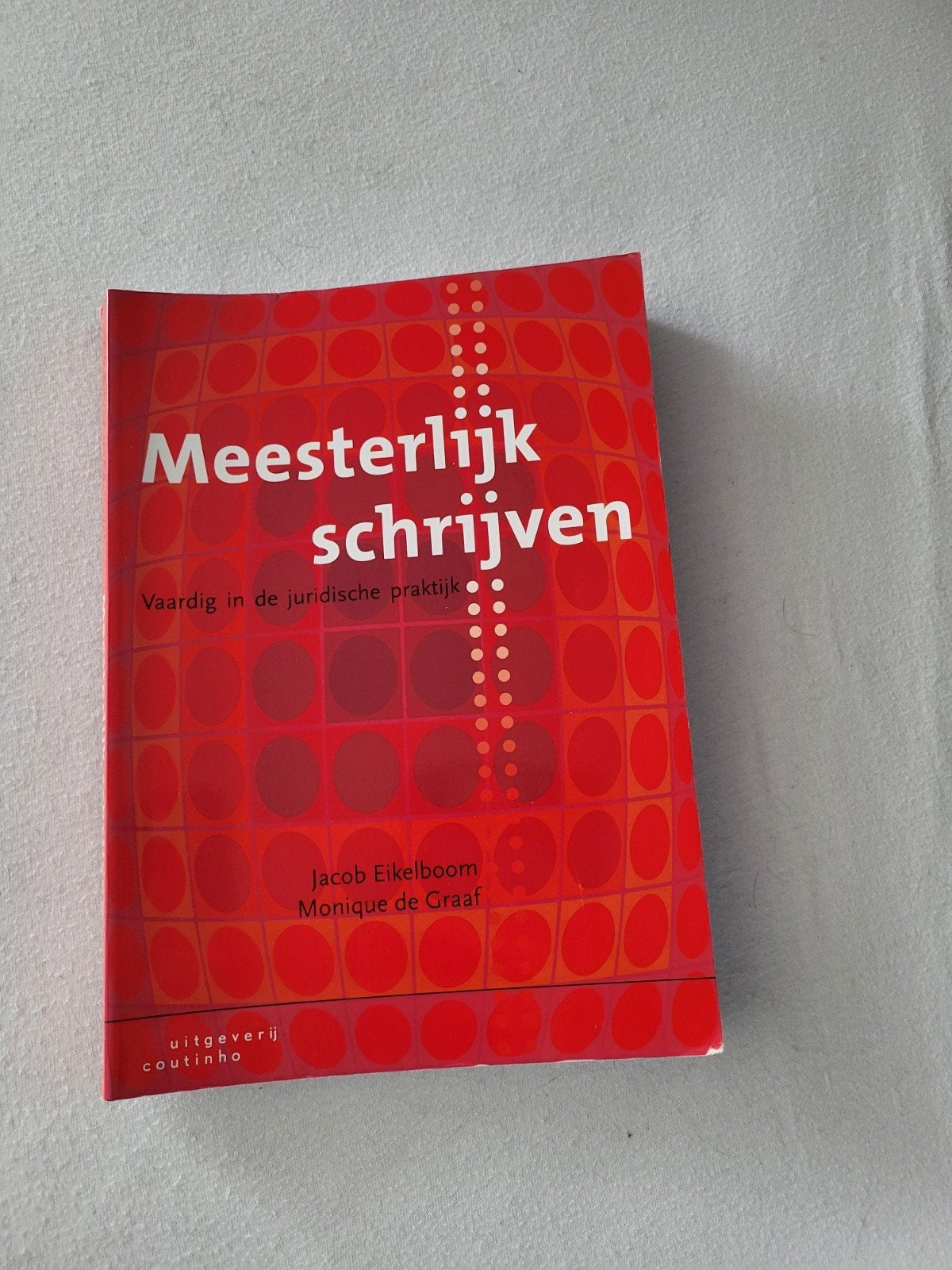 Meesterlijk schrijven (SJD), Boeken, Zo goed als nieuw, Alpha, Monique de Graaf; Jacob Eikelboom, HBO