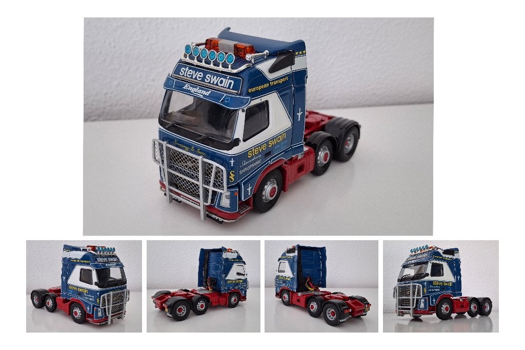 Volvo FH2 GLob. XL 6x2 Steve Swain England, Corgi 1/50, Ophalen of Verzenden, Nieuw, Bus of Vrachtwagen, Corgi