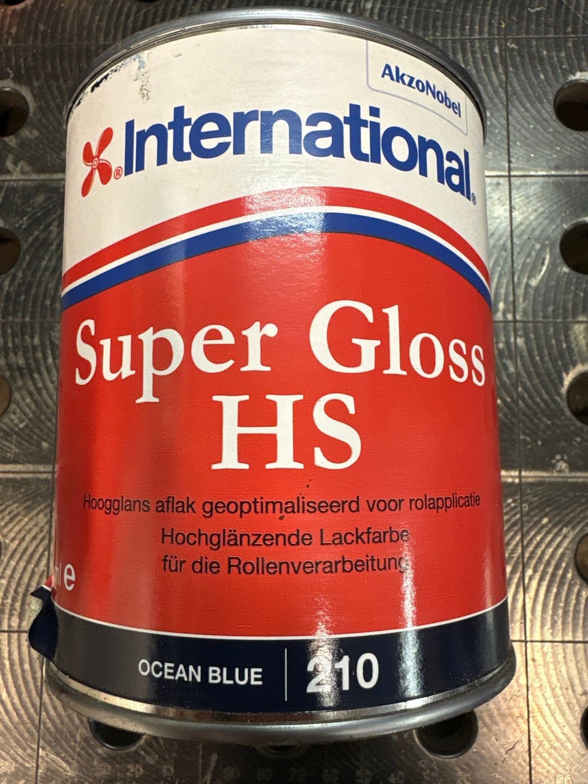 International Super Gloss HS Ocean Blue 750ml, Watersport en Boten, Ophalen of Verzenden, Nieuw