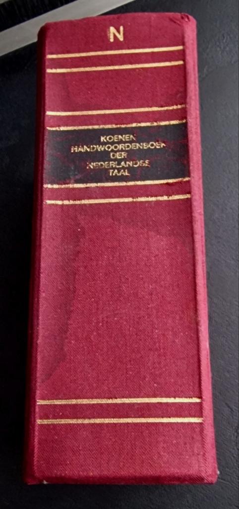 Oud origineel woordenboek der Nederlandse taal van Koenen, Boeken, Woordenboeken, Gelezen, Koenen of Wolters, J.W. Drewes, Nederlands