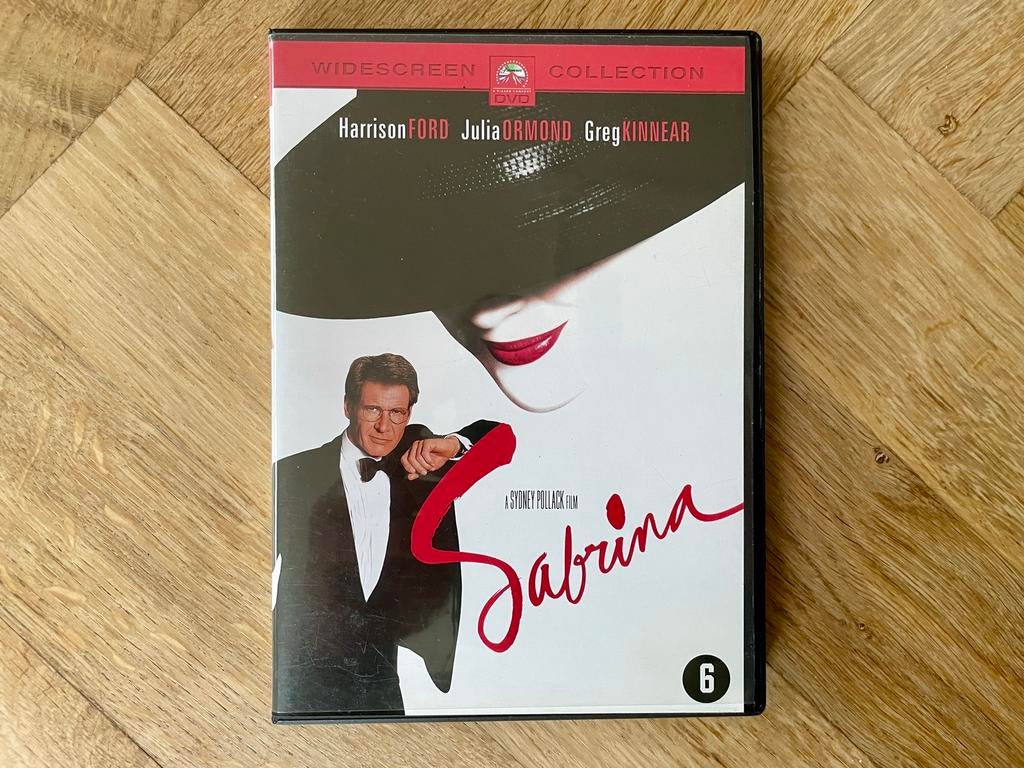 Sabrina (1995) op DVD met Harrison Ford (krasvrij, met NL), Ophalen of Verzenden, Zo goed als nieuw