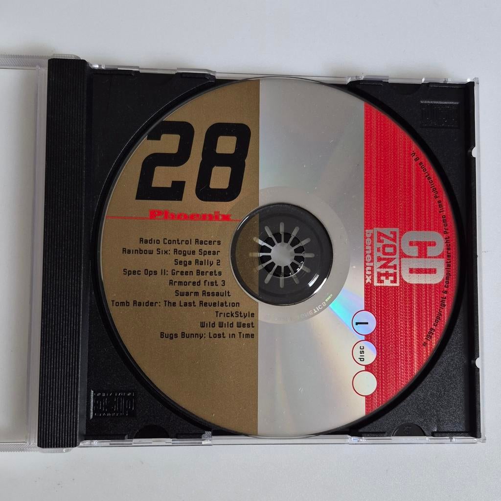 Cd zone benelux Game Compilation: Phoenix 28, Spelcomputers en Games, Games | Pc, Gebruikt, Overige genres, 1 speler, Vanaf 12 jaar