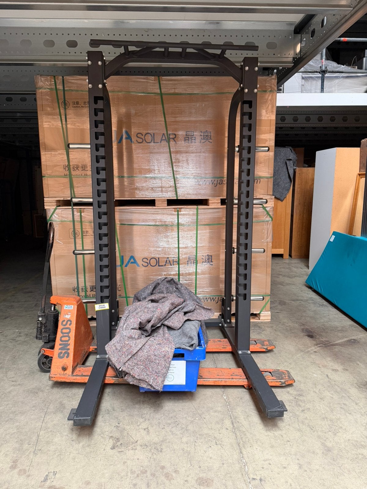 Lifemaxx half rack, Ophalen of Verzenden, Zo goed als nieuw, Overige typen