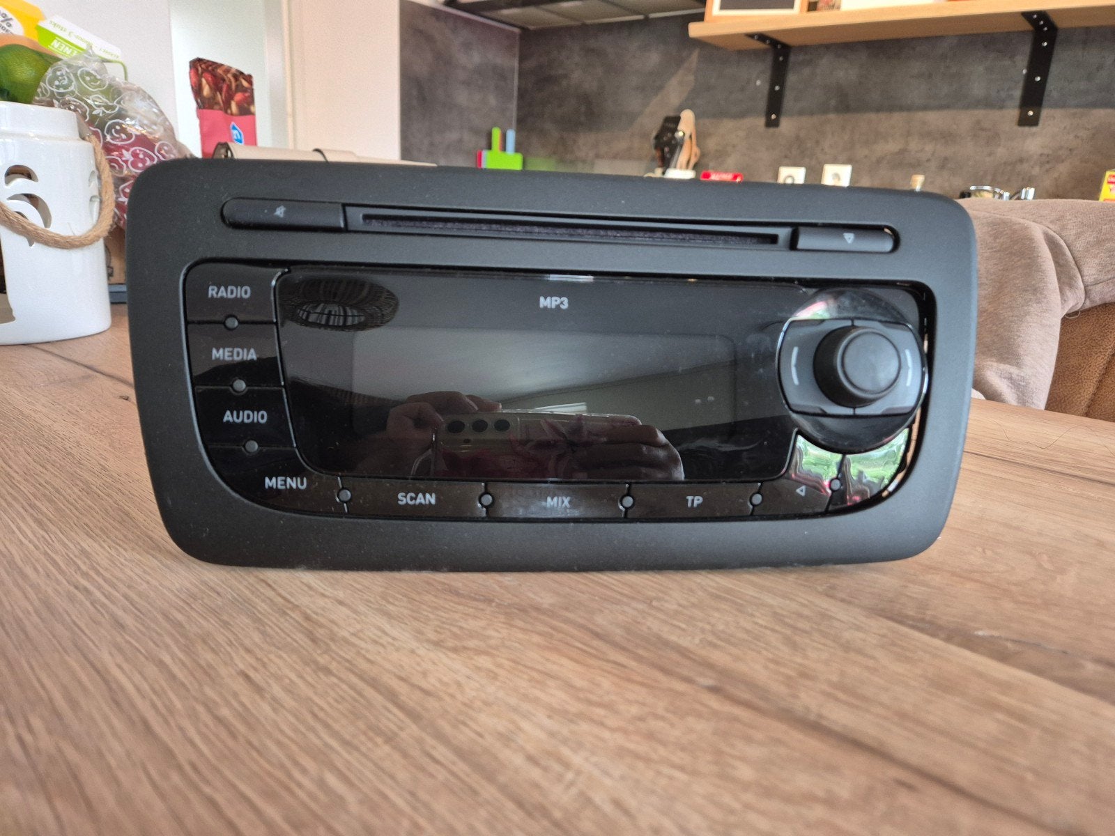 Seat Ibiza Radio J12 6J1035153G MP3 met GPS-module, Ophalen of Verzenden, Gebruikt