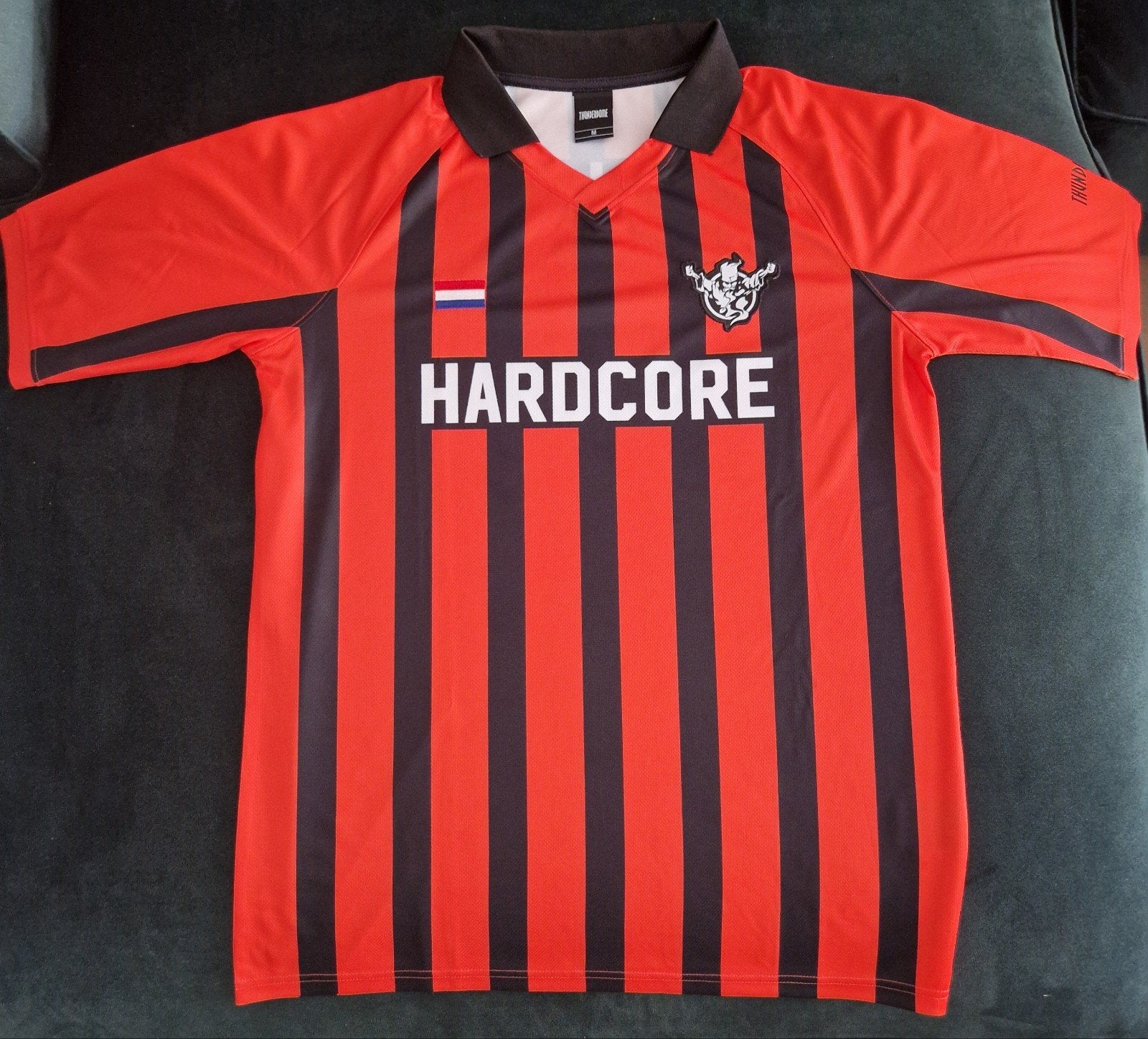 Thunderdome orange voetbal shirt maat M., Ophalen of Verzenden, Nieuw, Oranje