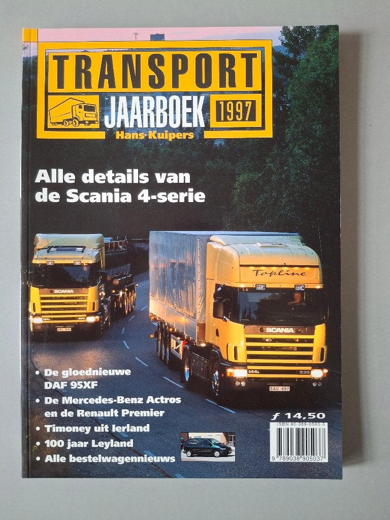 Jaarboek Transport 1997, Ophalen of Verzenden, Zo goed als nieuw, Hans Kuipers, Vrachtwagen