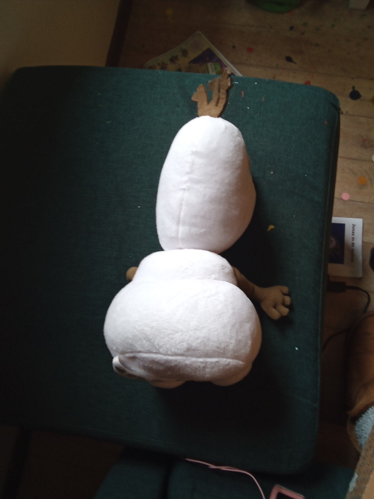 Olaf knuffel uit Disneyland Parijs 30 cm graag ophalen, Ophalen of Verzenden, Zo goed als nieuw