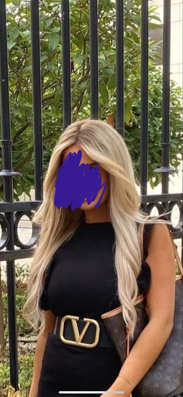 Haarstuk hairelements 24 inch - Blond/Bruin Haarverlenging, Ophalen of Verzenden, Zo goed als nieuw, Pruik of Haarverlenging