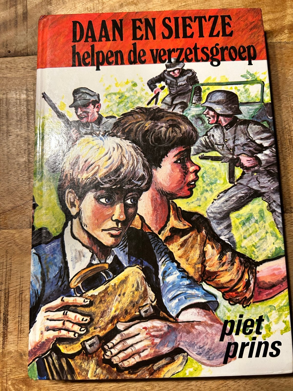 Daan en Sietze helpen de verzetsgroep - Piet Prins, Boeken, Ophalen of Verzenden, Tweede Wereldoorlog, Gelezen, Algemeen