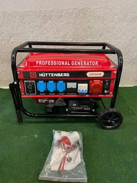 Aggregaat/generator 8500w nieuw stil gratis bezorging, Benzine, Geluidgedempt, Nieuw, Ophalen of Verzenden