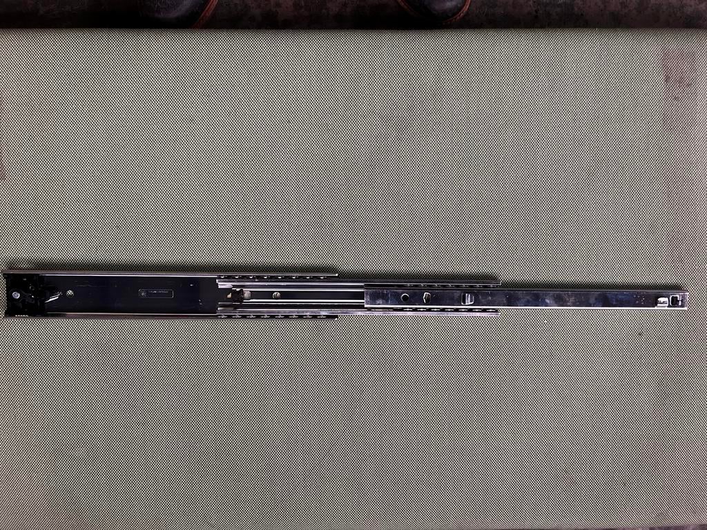 Zware Telescopische ladegeleiders Thomas Regout 120 kg, Ophalen of Verzenden, Gebruikt, 250 mm of meer, Overige typen