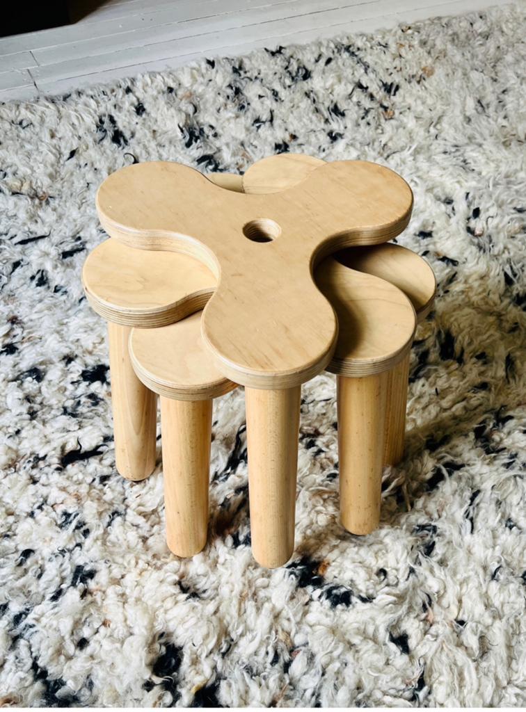 3 stuks Haba stapelbare (kinder) krukjes, Huis en Inrichting, Krukjes, Ophalen of Verzenden, Gebruikt, Hout