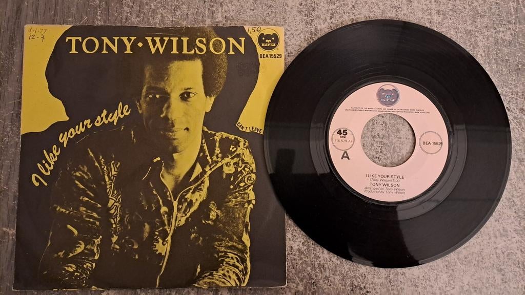 Tony wilson  - i like your style, Ophalen of Verzenden, Gebruikt, Pop