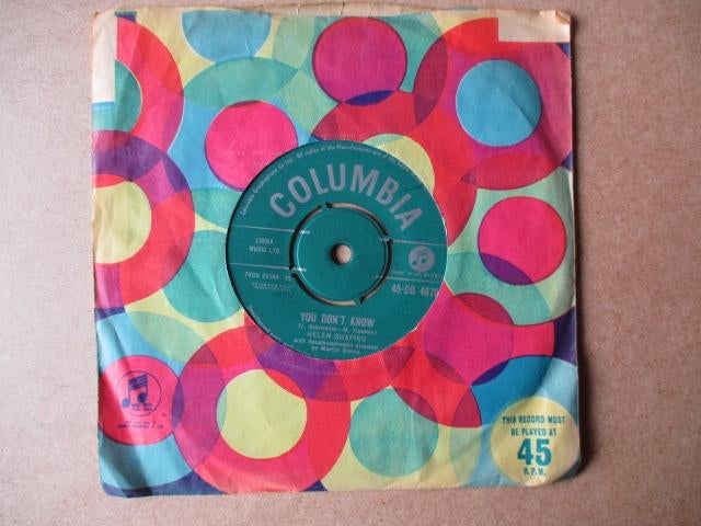 s5980 helen shapiro - you don't know, Cd's en Dvd's, Vinyl Singles, Ophalen, Gebruikt, Overige genres