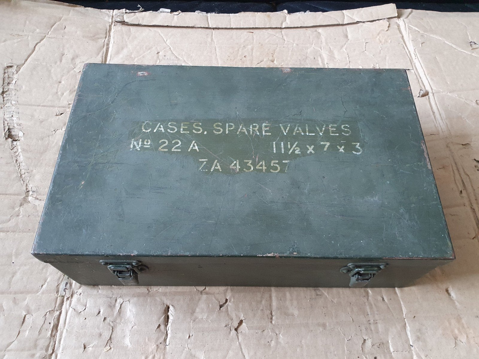 C41/R222, case spare values No:22A, Ophalen of Verzenden, Landmacht, Nederland