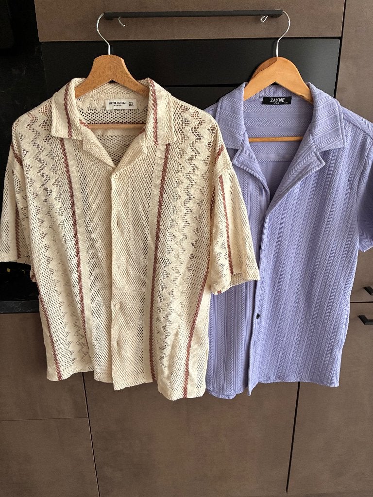 Spijkerjas-Tshirt-Polo's-Truien-Lerenjas-Suedejas-zie foto's, Kleding | Heren, Overhemden, Zo goed als nieuw, Overige kleuren