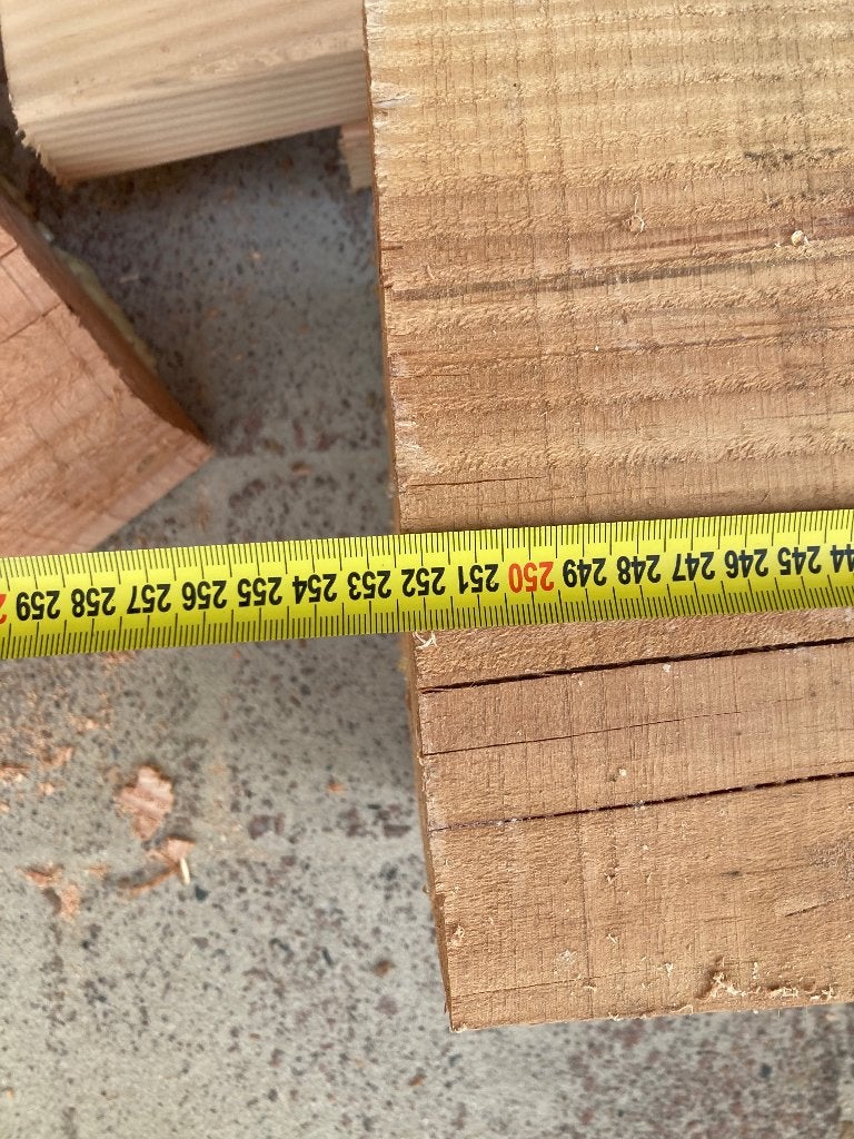 Douglas balk, Ophalen, Zo goed als nieuw, 200 tot 250 cm, 50 mm of meer