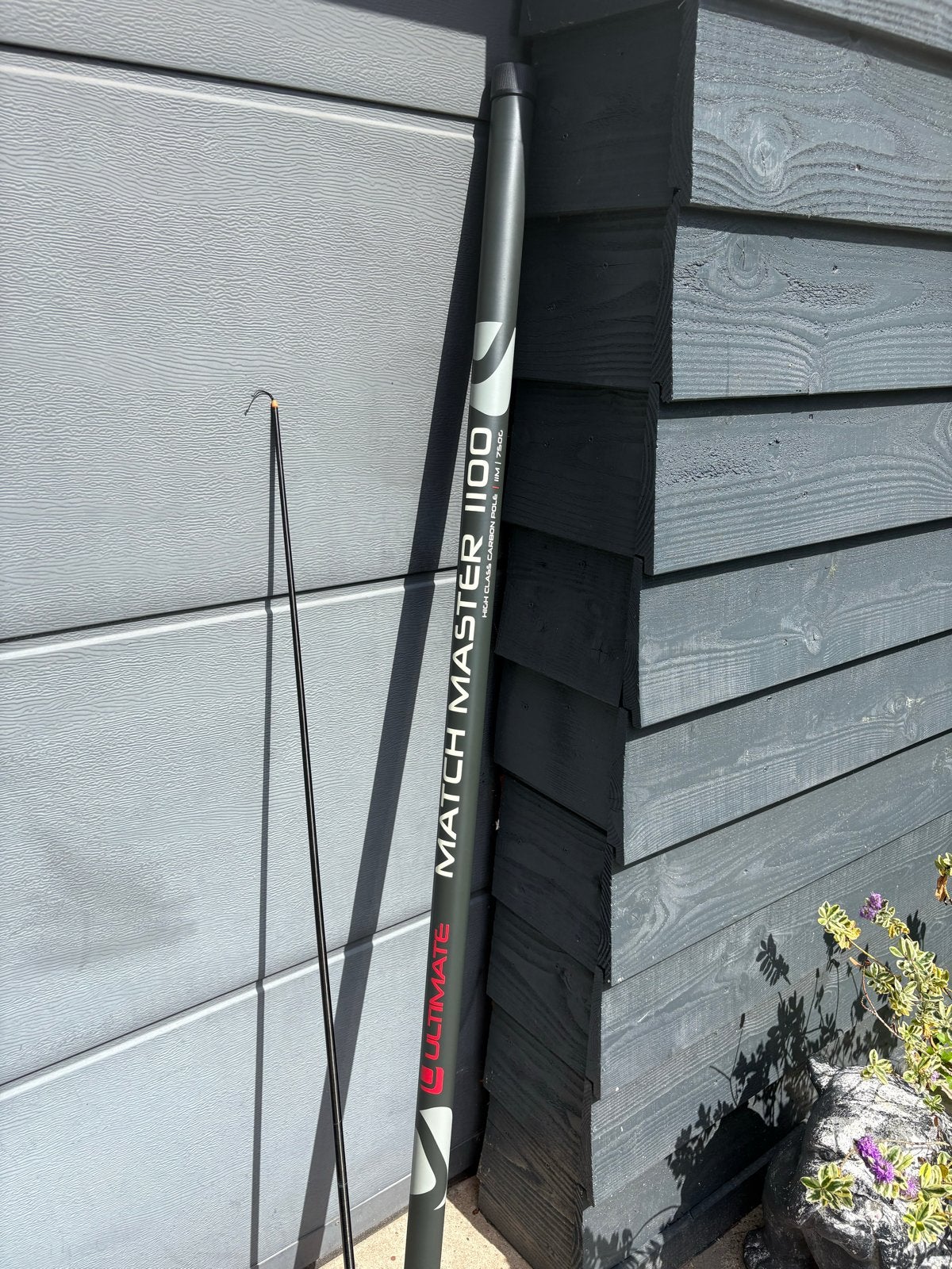 Ultimate Match Master 1100 met een extra topdeel erbij, Watersport en Boten, Ophalen of Verzenden, Gebruikt, Vaste hengel
