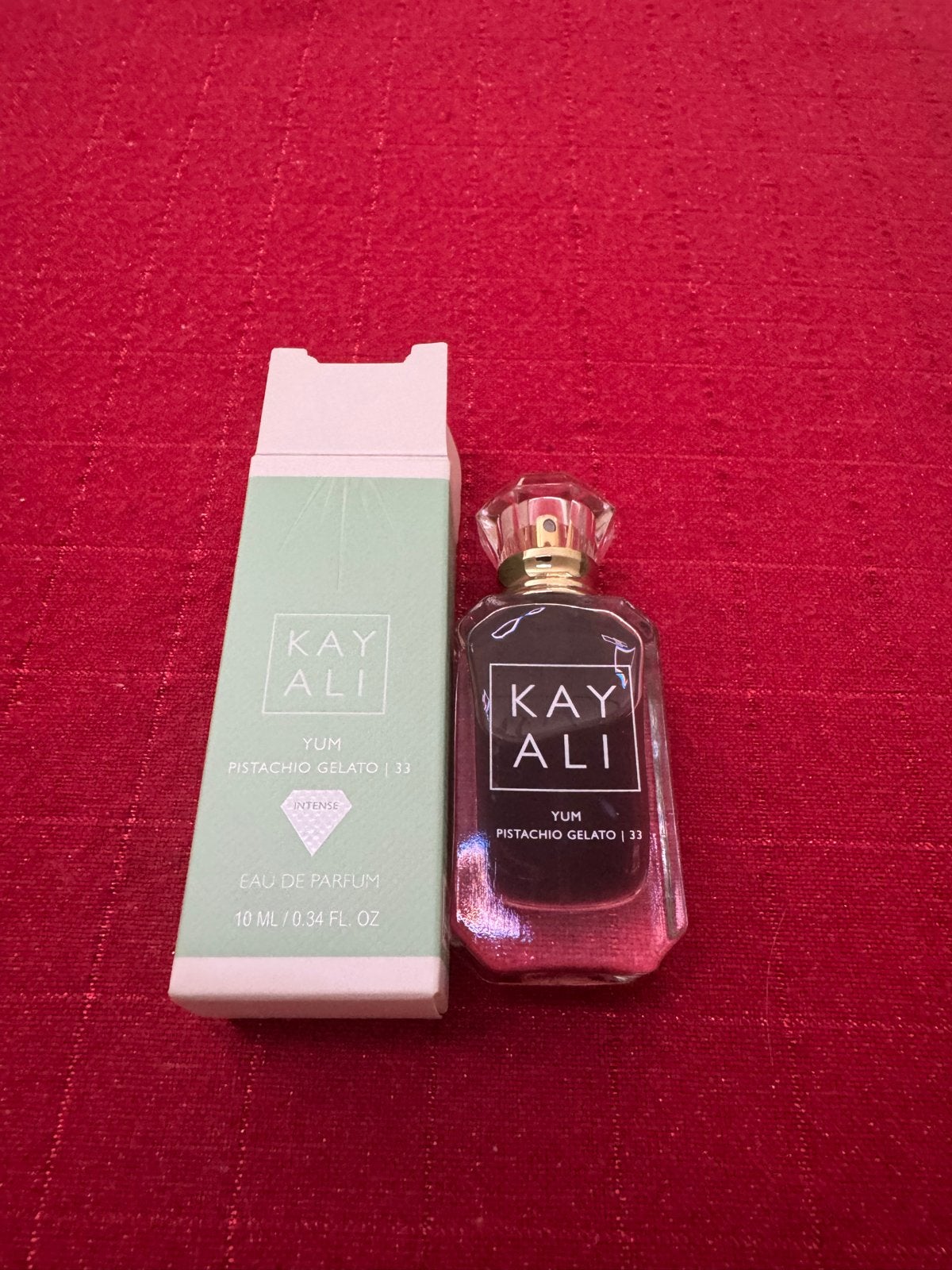 Kayali Yum Pistachio Gelato | 33 Intense Eau de Parfum 10ml, Ophalen of Verzenden, Zo goed als nieuw