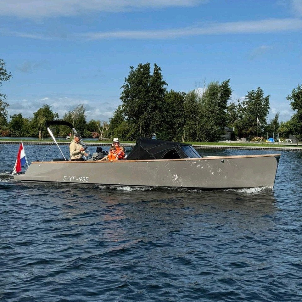 Prachtige Cooper 800 Tender, Watersport en Boten, Sloepen, Binnenboordmotor, Diesel, Aluminium, Ophalen of Verzenden