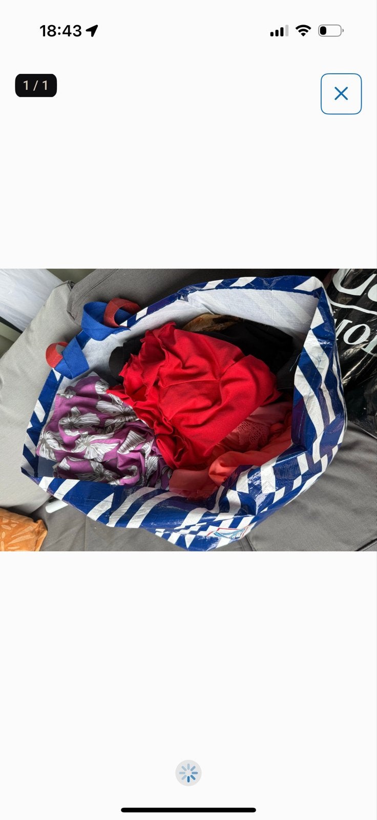 Grote tas met diverse kledingstukken maat 46/48, Kleding | Dames, Overige Dameskleding, Ophalen of Verzenden, Gedragen