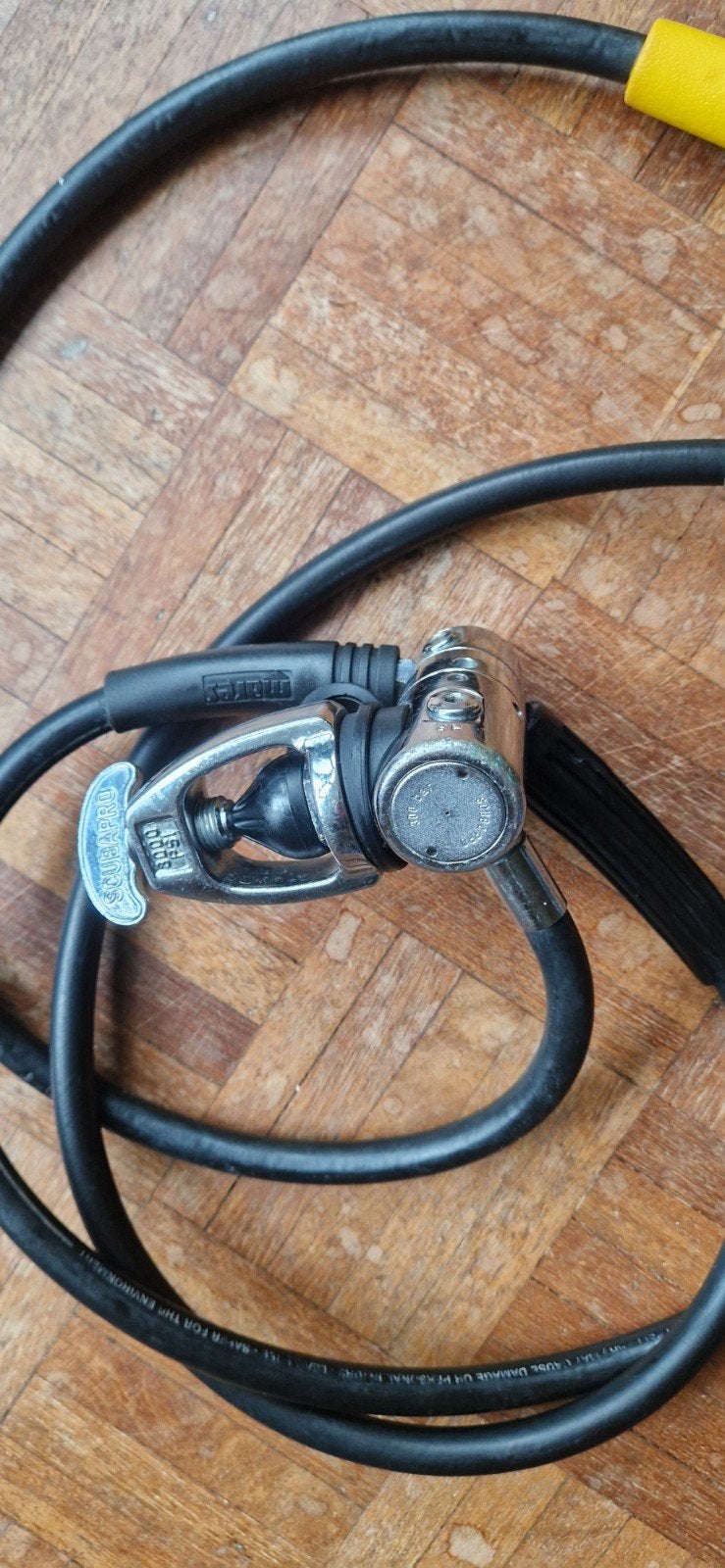 Scubapro Mk 5 Duikregelaar Set met Manometer, Ophalen of Verzenden, Gebruikt, Overige typen