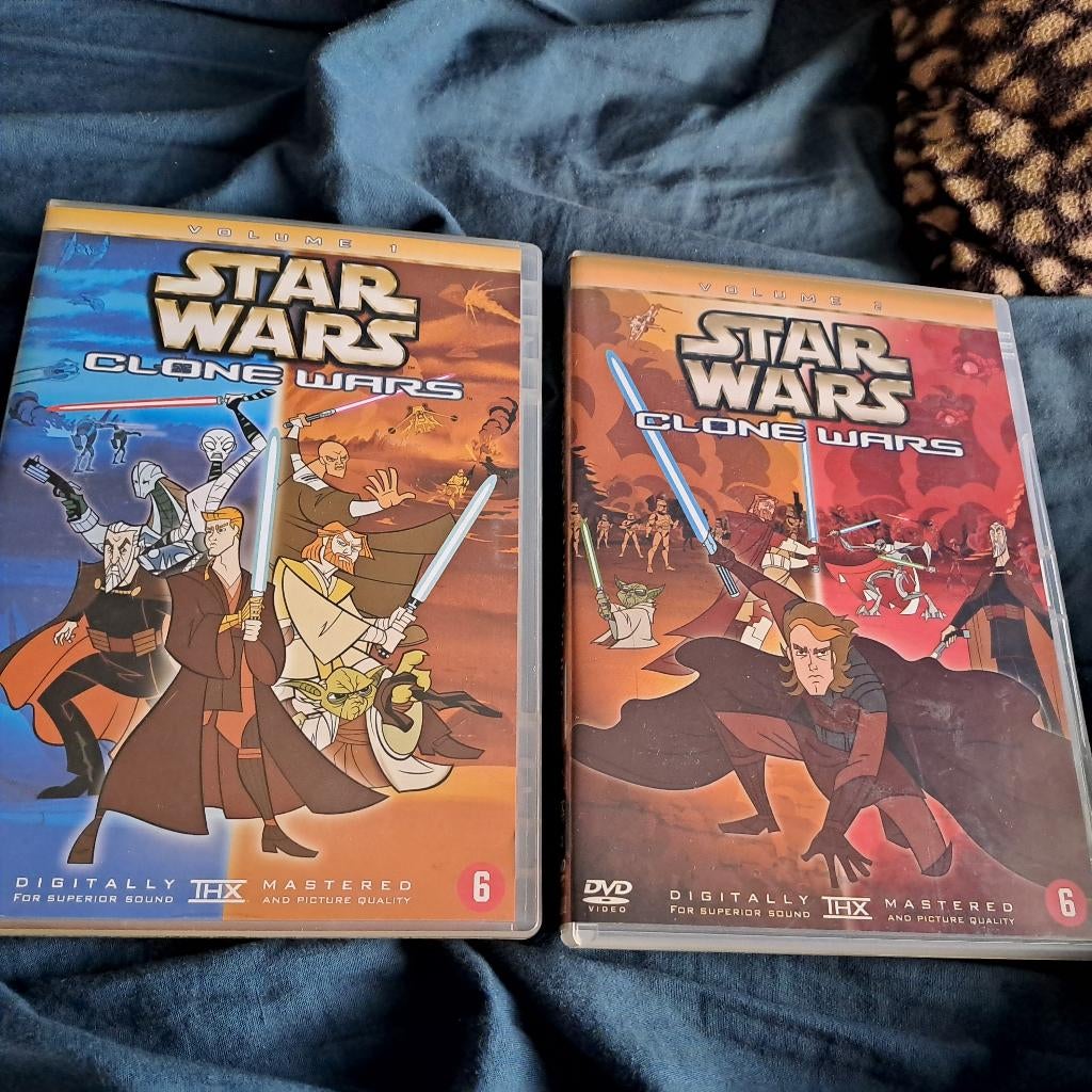 Starwars clone wars, Cd's en Dvd's, Gebruikt, Tekenfilm, Amerikaans, Ophalen of Verzenden