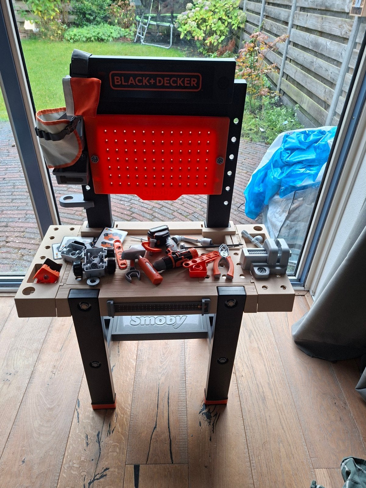 Smoby Black+Decker Werkbank met gereedschap, Ophalen, Zo goed als nieuw