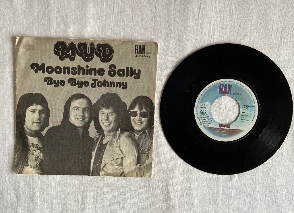 mud - moonshine sally, Gebruikt, 7 inch, Single, Ophalen of Verzenden