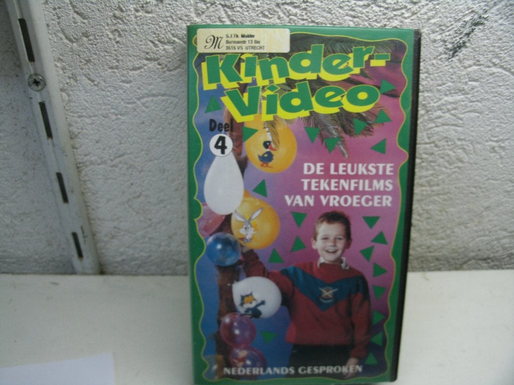 vhs 13a kinder video teken films, Cd's en Dvd's, VHS | Kinderen en Jeugd, Alle leeftijden, Ophalen of Verzenden, Gebruikt, Overige typen