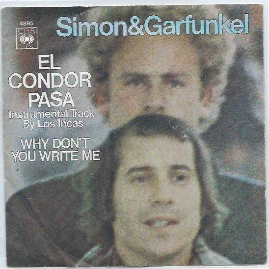 Simon and Garfunkel- El Condor Pasa, Verzenden, Gebruikt, 7 inch, Pop