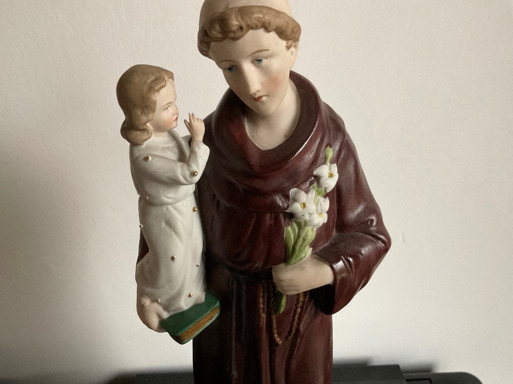 Beeld Sint Antonius met kindje Jezus, Ophalen of Verzenden