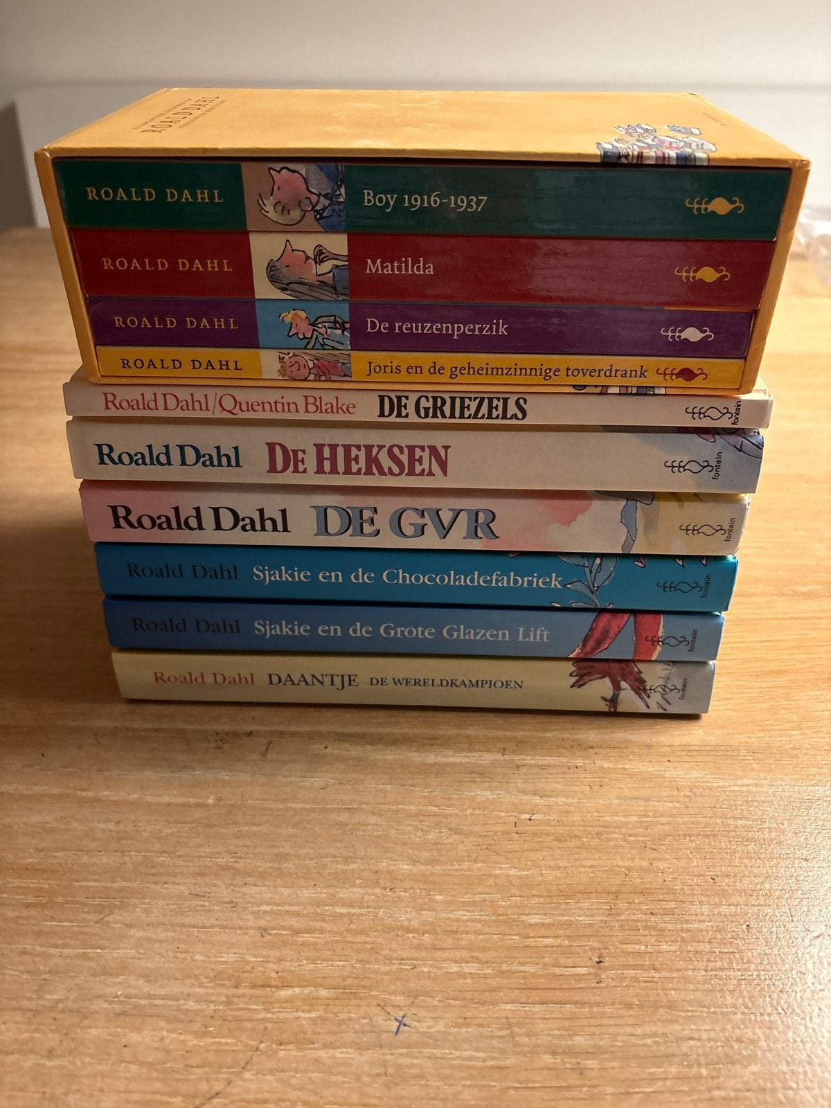 Roald Dahl Boekenpakket - 10 Klassiekers, Boeken, Ophalen of Verzenden, Gelezen, Fictie algemeen