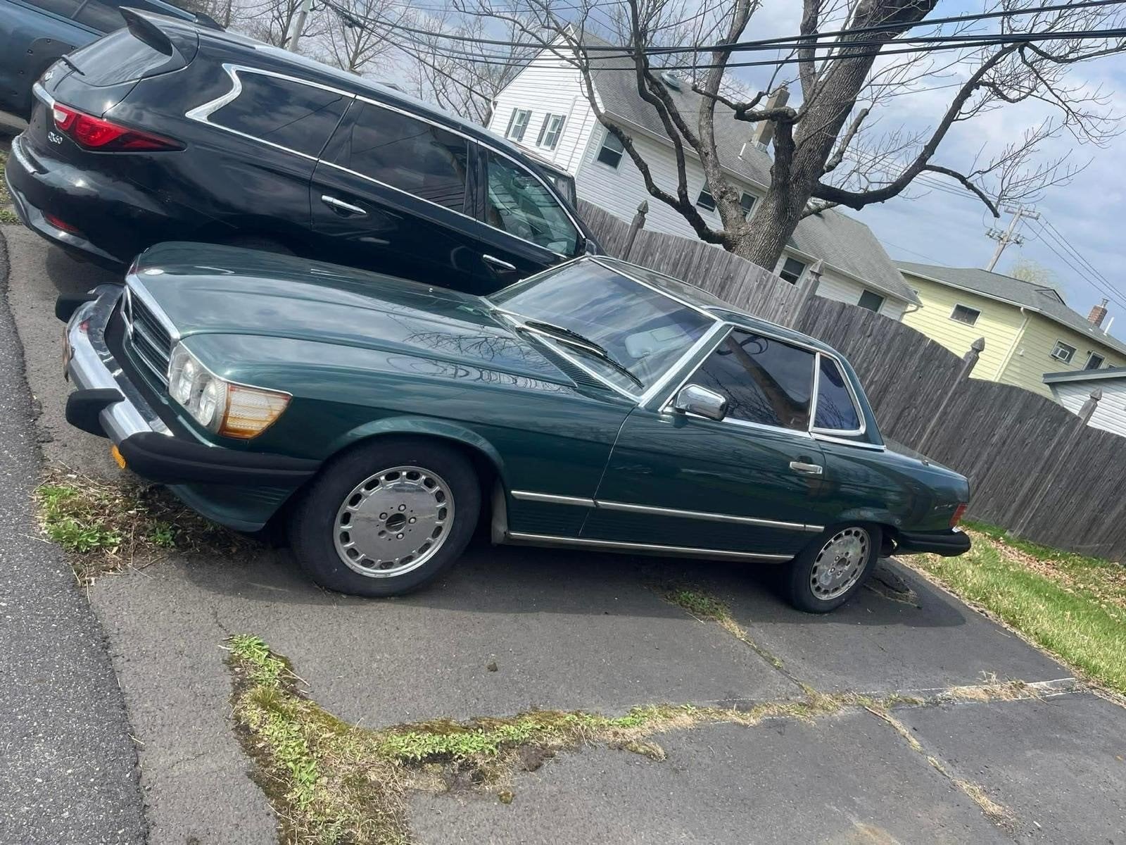 Mercedes-Benz SL-Klasse 560 SL (bj 1986, automaat), Auto's, Automaat, Achterwielaandrijving, Cabriolet, Bedrijf