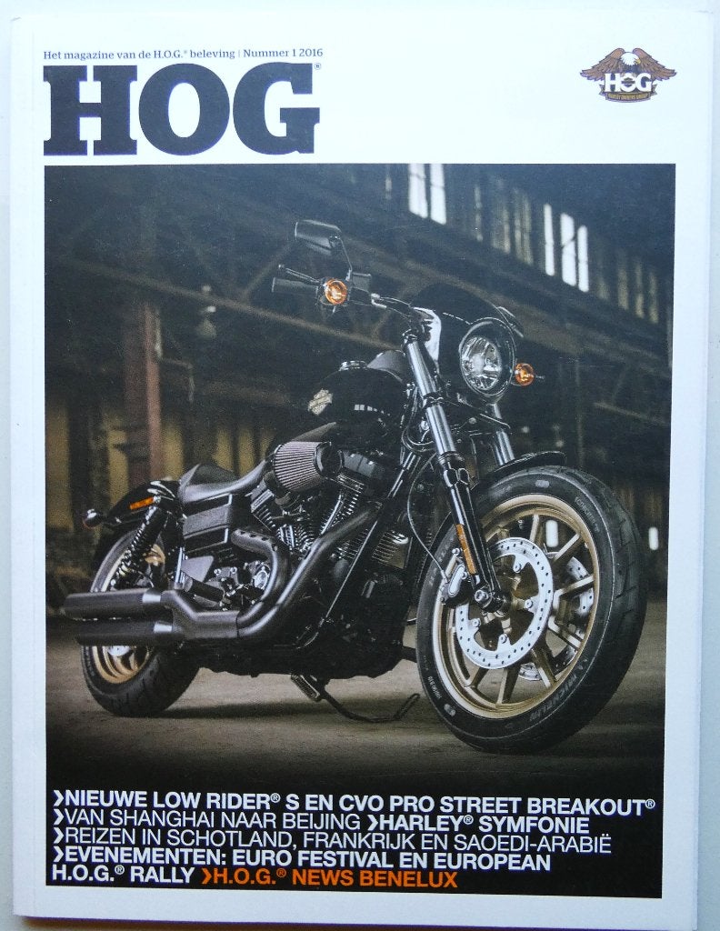 HOG 1 2016 CVO Pro Street Breakout Low Rider S Road King, Ophalen of Verzenden, Harley-Davidson of Buell
