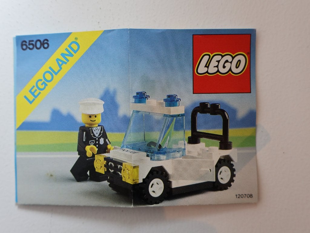 Lego Classic Town Police 6506 Precinct Cruiser met doosje, Compleet, Gebruikt, Overige thema's, Lego