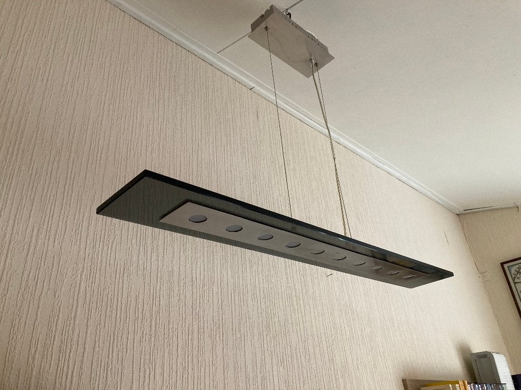 moderne plafondlamp hanglamp, Ophalen, Zo goed als nieuw, Glas