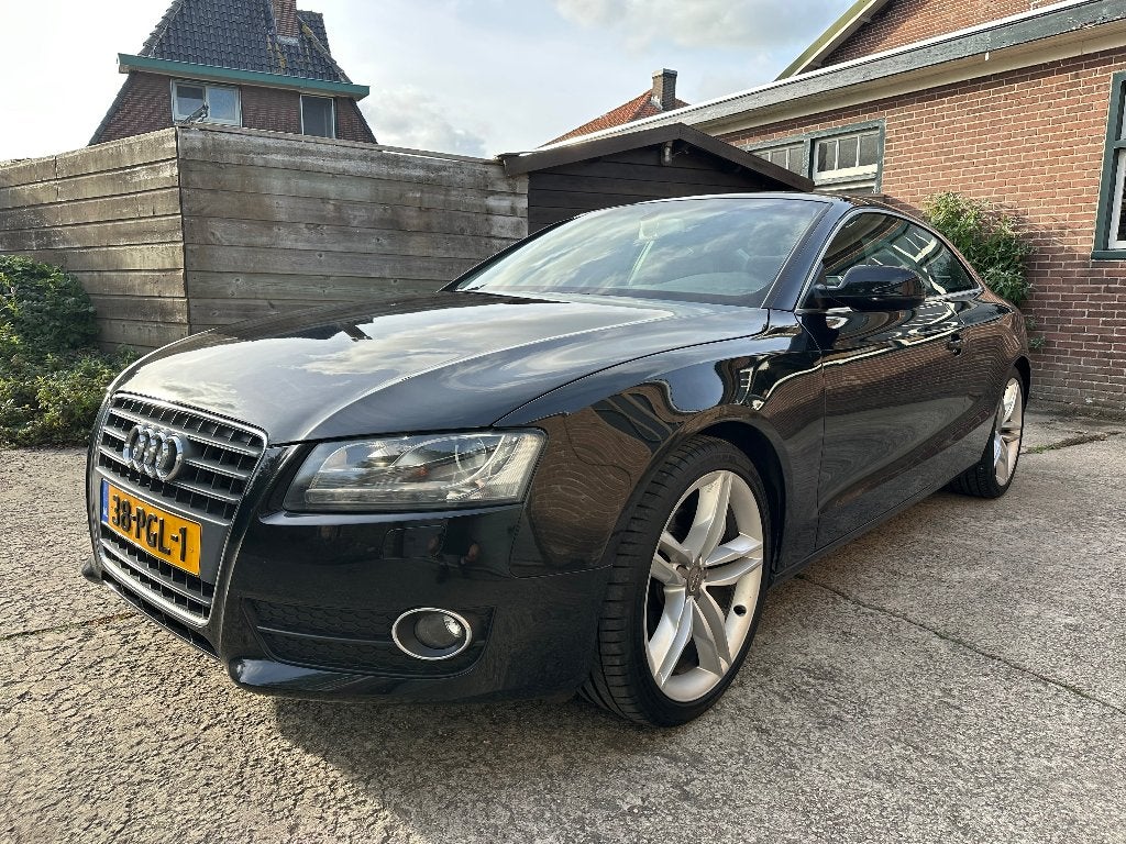 Audi A5 | 1.8 Tfsi | Coupe | automaat | 2e eigenaar |, Auto's, Xenon verlichting, Zwart, 4 cilinders, Zwart