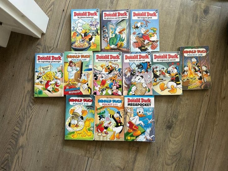 Donald Duck pockets, Meerdere comics, Ophalen, Zo goed als nieuw, Europa